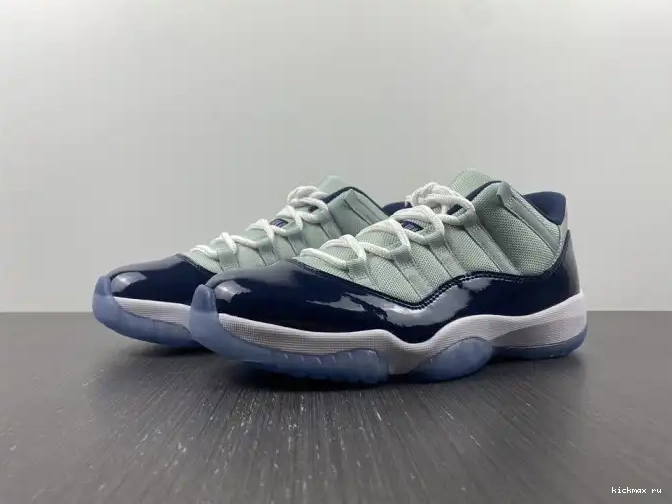 Rep MAX 11 Retro 528895-007 Air Jordan Low Georgetown 0625